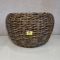 Кашпо искусственный ротанг 12 литров Орех Кашпо искусственный ротанг 12 литров Орех