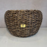 Кашпо искусственный ротанг 12 литров Орех